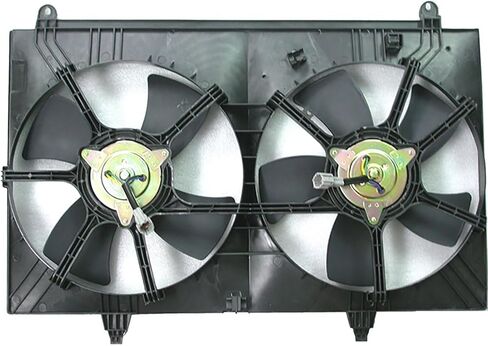 لإنفينيتي FX35 2003 2004 2005 2006 2007 2008 استبدال 21483CG010، 21481CL80A مشعاع مزدوج ومروحة مكثف مجموعة 1 قطعة in Saudi Arabia