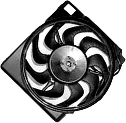Dual Radiator and Condenser Fan Assembly Replacement 52079444AB for Jeep Cherokee 1995 1996 1PCS in Saudi Arabia