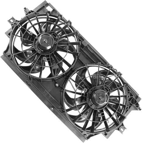 Dual Radiator and Condenser Fan Assembly for Buick Regal 2000 2001 for Buick Century 2000 2001 1X in Saudi Arabia