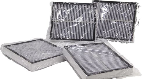 AF55839 (set of 4) cabin air filter with Activated Carbon Compatible with Kenworth T-680 T-880 Peterbilt 567 579 Replace X1987001 PA30093 PA4405 CAF1815P PA30093 AF55839 in Kuwait