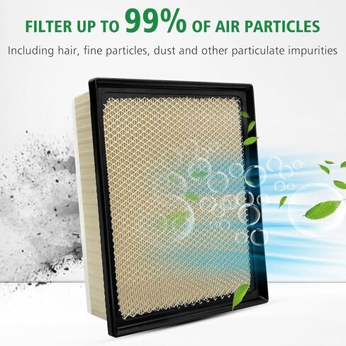 2PCS Cabin Engine Air Filter JMY09 JMP100 Kit Fits for Tacoma 3.5L 2016 2017 2018 2019 2020 2021 2022 2023, Replacement for 178010P100, CA11895, 87139YZZ09, CF10374 in Saudi Arabia