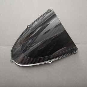 Motorcycle Headlight Fairing Cowl with Black Windshield Deflector Fit for Aprillia RS 660 2020-2024 RS660 Windscreen Visor Gloosy Black in Kuwait