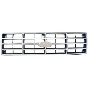 Autosdepo For 1982-1986 Ford F150 F250 Pickup/Bronco GRILLE SILVER FRAME WITH PRIMED INSERT FO1200117 in Saudi Arabia