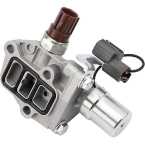 مجموعة صمام بكرة مع مفتاح ضغط الزيت - ملف لولبي في تيك - متوافق مع سيارات هوندا واكورا - اكورد 2.4 لتر، سيفيك 2.0 لتر، سي ار-في، اليمنت، ار اس اكس - يستبدل 15810RAAA03، 15810-RAA-A01، 917224 in Kuwait