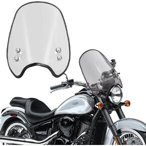 For VULCAN S 900 Vulcan s 900 2015-2026 Motorcycle windshield air fairing, front wind deflector, handlebar windshield, heightened instrument sun visor accessories (Smoke Gray,black) in Kuwait