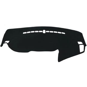 Black Flannel Car Dashboard Mat Cover Compatible with Left Hand Drive Kia Cadenza/K7 2010-2016 in Saudi Arabia