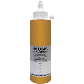 Lukas Cryl Studio 250ml Acrylic Paint, Gold in Kuwait