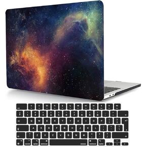 Case Compatible with MacBook Pro 16 Inch 2021 Release A2485 M1 Pro/ M1 Max with Touch ID, Protective Plastic Hard Shell Case Cover & Keyboard Skin for MacBook Pro 16inch - Starry Sky in Kuwait
