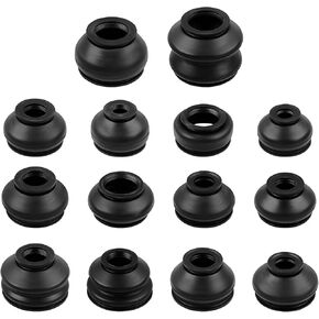 14PCS Tie Rod Boot Kit, Universal Inner Tie Rod Boot & Ball Joint Dust Cover, Heavy Duty Rubber Tie Rod End Boots,Durable Steering Protection Accessories for Cars, SUVs, Trucks in Kuwait