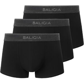 ملابس داخلية مثيرة للرجال من SALIGIA، خالية من العلامات و100s سراويل داخلية مشروط تعمل باللمس مع حقيبة بدون طيران، عبوة من 3 قطع in Kuwait