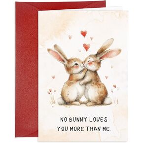 Easter Cards with Envelope Funny Easter Cards for Wife Easter Cards for Husband Romantic anniversary Card Funny Animal Pun Easter Card for Girlfriend Boyfriend Birthday Card for Daughter Son in Kuwait
