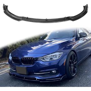3PCS Front Bumper Lip Splitter Spoiler for 2013-2018 BMW F30 3 Series 323i 325i 325xi 328i 328i xDrive Air Dam Front Splitter Body Kit (Carbon Fiber) in Kuwait