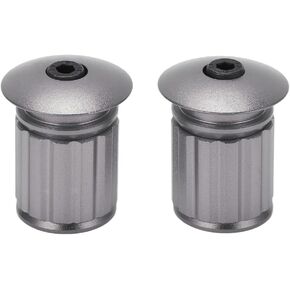 ‌1-Pair Aluminum Alloy Bike Handlebar End Plugs Expansion Lock Caps for Mountain/Road/Folding Bikes 18-20mm Fit in Kuwait