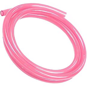1 PC Fuel Vent Hose, 118 Inch Leak-Proof Flexible Cuttable Rubber Gas Line, 5mm ID 8mm OD Fuel Filler Vent Tube Replacement, Universal for Most ATV Dirt Bike Go Kart (Pink) in Kuwait