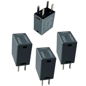 4PCS 12088567 8567 Automotive Relay – 30A 12VDC 4-Pin High-Performance Relay for Buick, Cadillac, Chevrolet, GMC - OEM Replacement for 68083380AA, 13500114, 19116057, 15328866 in Kuwait