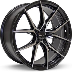 RTX® (RTX) • 082819 • Slick • Black Machined • 19x8.5 5x114.3 ET42 CB73.1 in Kuwait