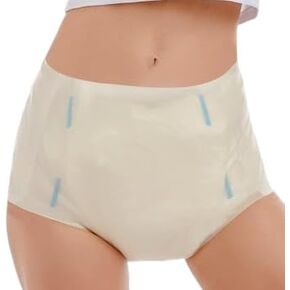 InControl - سروال داخلي شفاف من اللاتكس (كبير - 33 بوصة - 40 بوصة) in Kuwait