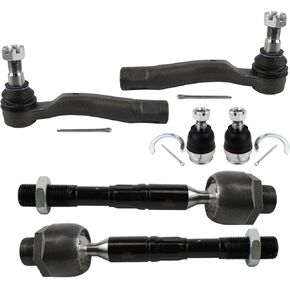 6pc Front Inner & Outer Forged Steel Steering Tie Rod Ends & Lower Suspension Ball Joints Kit For Lexus LX470, Toyota Land Cruiser in Kuwait