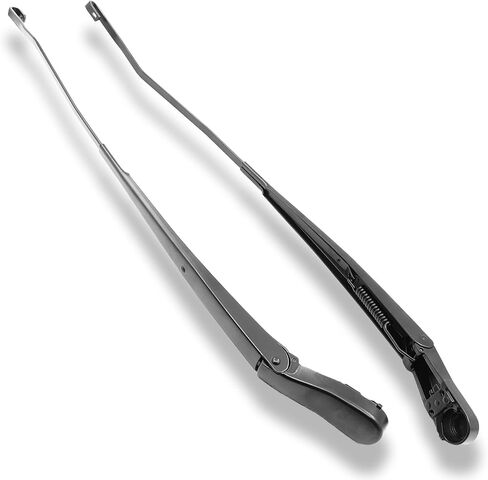 1 Pair Front Windshield Wiper arms kit Noiseless Rust Compatible with Dodge Ram 1500 2002-2004 Ram 2500 3500 2003-2004 Replace OE 42884 42885 55077133AA 55077132AA 55077133AB 55077132AB in Kuwait