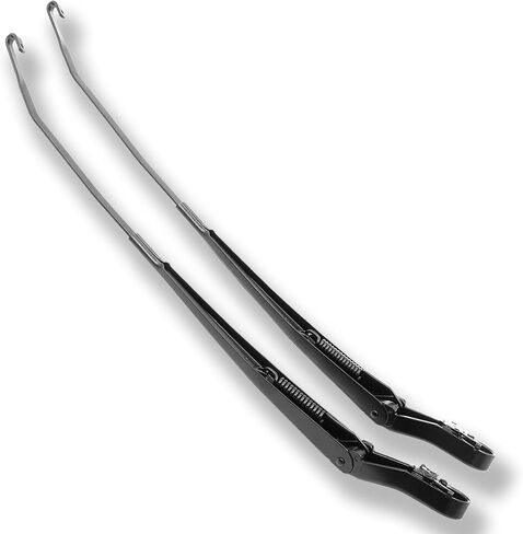 1 Pair Front Windshield Wiper arms kit Noiseless Rust Compatible with Dodge Ram 1500 2002-2004 Ram 2500 3500 2003-2004 Replace OE 42884 42885 55077133AA 55077132AA 55077133AB 55077132AB in Kuwait