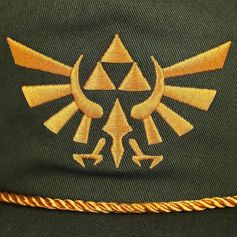 Legend of Zelda Hylian Crest Olive Grandpa Cap in Saudi Arabia