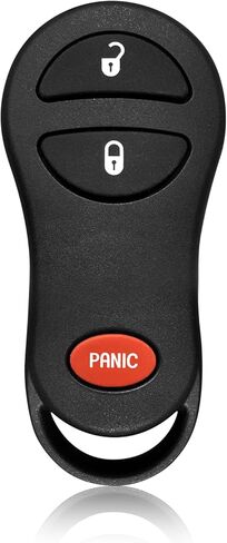 Car Key Fob Remote Keyless Entry Control GQ43VT17T 315MHz 3 Button Replacement for 2002 2003 2004 2005 2006 2007 2008 Chrysler Crossfire Voyager Dodge Caravan Dakota Durango Grand Ram Jeep Plymouth in Saudi Arabia