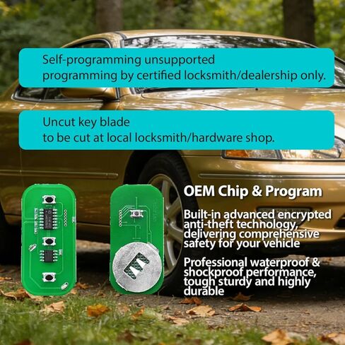 Fits for Toyota Camry Solara Matrix Sienna Corolla Pontiac Vibe 2005 2006 2007 2008 Key Fob GQ43VT14T 314MHz 3 Buttons in Kuwait