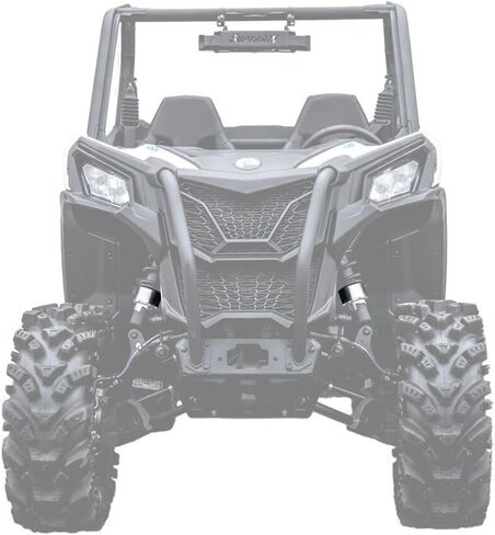 طقم رفع SuperATV 3 بوصات UTV لعام 2018+ Can-Am Maverick Trail 800/2018+ Can-Am Maverick 1000 - الفواصل الأمامية والخلفية | إطارات تصل إلى 30 بوصة | الحفاظ على نصف قطر التوجيه | فواصل العجلات المصنوعة من سبائك الألومنيوم المتينة in Kuwait