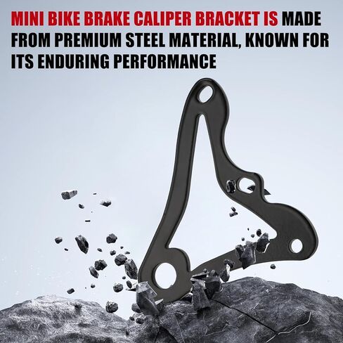 Mini Bike Brake Caliper Bracket, PSLER Mini Bike Hydraulic Brake Caliper Bracket Kit MMB80 Brake Caliper Bracket for Monster Mega Moto MM-B80 80cc MM-B105 105cc FRP GMB100 98cc for Coleman RB100 RT100 in Saudi Arabia