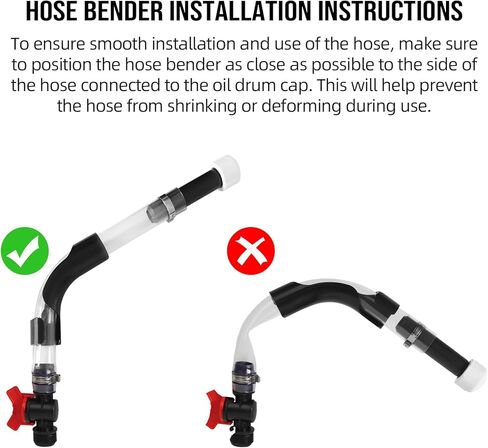 طقم استبدال خرطوم إبريق الوقود 3044 مع 2 ثني خرطوم، وخراطيم وقود مع صمام، متوافق مع إبريق وقود VP Racing، وعلب الوقود سعة 5.5 و10 جالون، وعلبة وقود الديزل، والدراجة الترابية، وإكسسوارات الدراجات النارية in Kuwait