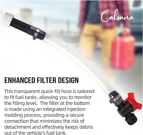 طقم استبدال خرطوم إبريق الوقود 3044 مع 2 ثني خرطوم، وخراطيم وقود مع صمام، متوافق مع إبريق وقود VP Racing، وعلب الوقود سعة 5.5 و10 جالون، وعلبة وقود الديزل، والدراجة الترابية، وإكسسوارات الدراجات النارية in Kuwait