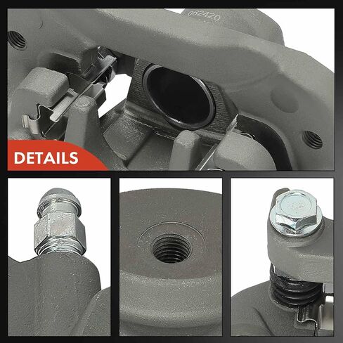 مجموعة فرجار قرص الفرامل الممتازة مع دعامة متوافقة مع Honda Talon 1000X 2019-2022، Talon 1000R 2019-2022، Pioneer 1000 2016-2022 - جانب السائق الخلفي الأيسر in Saudi Arabia
