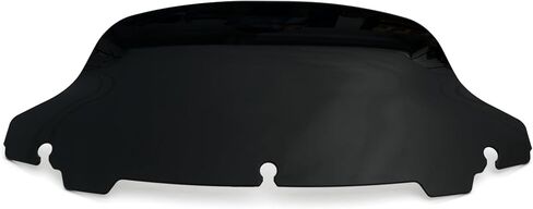 7.0" PMMA Windshield Windscreen Fit for Harley 2015-2023 FLHX FLHT Touring Models, Street Glide Style Disturbed Design (Grey) in Saudi Arabia