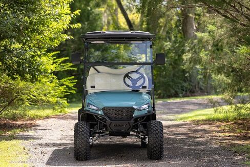 RedDot DOT Approved AS4 AS5 Clear Folding Golf Cart Windshield for MadJax XSeries 2023 Models in Kuwait