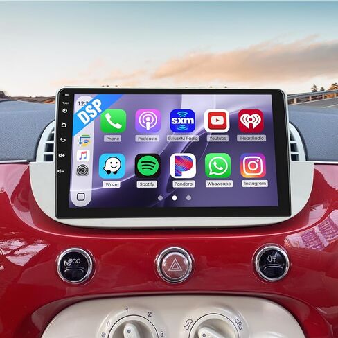 Roinvou [8 Core 4G+64G] for Mazda 2 2007-2014 Android Radio with Wireless Carplay Android Auto, 9 Inch IPS Touch Screen Car Stereo, Bluetooth 5.0, 32 EQ, GPS, WiFi, 59UI, SWC, AHD Backup Camera in Kuwait