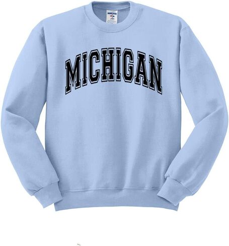 TeesAndTankYou Arch Michigan Sweatshirt Unisex in Saudi Arabia