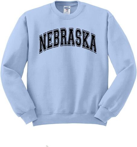 TeesAndTankYou Arch Nebraska Sweatshirt Unisex in Saudi Arabia