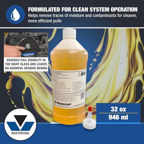 MASTERCOOL - 32Oz Bottle Vacuum Pump Oil (90032) in Kuwait