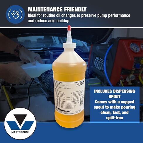 MASTERCOOL - 32Oz Bottle Vacuum Pump Oil (90032) in Kuwait