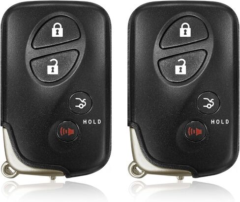 2 بديل بدون مفتاح لـ 2009 2010 2011 2012 2013 Smart Proximity Lexus ES350 GS350 GS460 IS250 IS350 LS460 LS600h GNE 271451-3370 مفتاح اللوحة Fob HYQ14AAB 315MHz 4 أزرار in Saudi Arabia