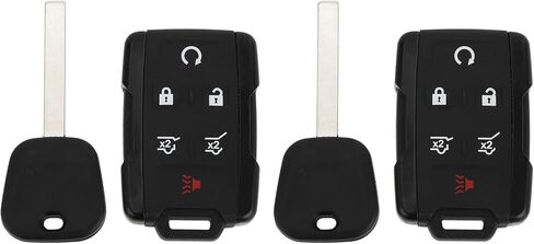 X AUTOHAUX 2pcs 315MHz M3N-32337100 Keyless Entry Remote Ignition Transponder Key Fob for Chevrolet Suburban 2017-2020 for Chevrolet Tahoe 2018-2020 46 Chip 6 Buttons in Saudi Arabia
