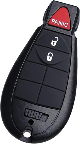 MechanMagic دخول بدون مفتاح التحكم عن بعد مفتاح فوب Fobik استبدال متوافق مع دودج رام 1500 2013-2021 رام 2500 3500 4500 5500 HD 2013-2018 شاحنة بيك اب GQ4-53T 56046953AG 56046953AD in Saudi Arabia