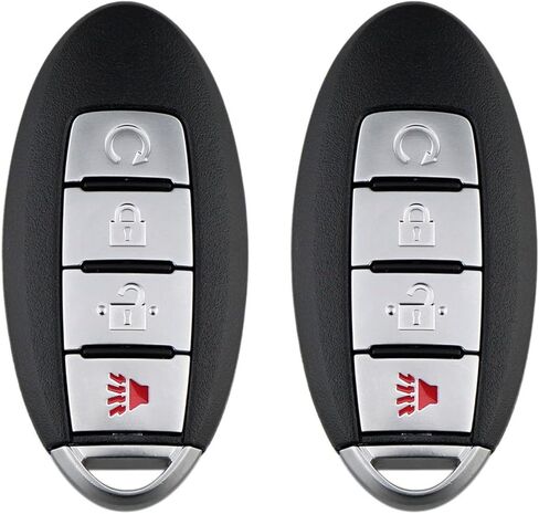 Fits for Nissan Rogue 2017 2018 Key Fob KR5S180144106 433MHz 4 Buttons(Set of 2) in Kuwait