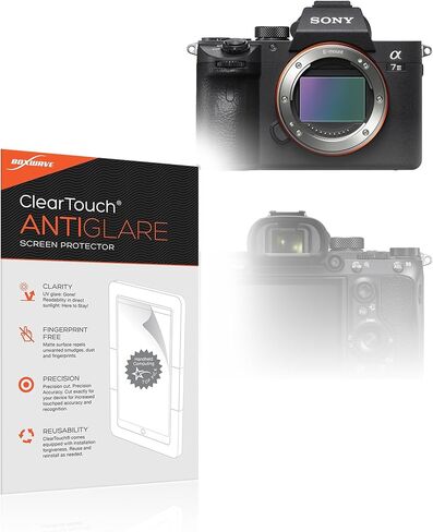 BoxWave Screen Protector for Sony Alpha a7 Mark III (Screen Protector ClearTouch Anti-Glare (2-Pack), Anti-Fingerprint Matte Film Skin for Sony Alpha a7 Mark III in Kuwait