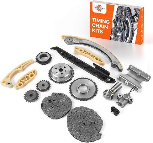Timing Chain Kit, Engine Valves Gasket Set fit for Audi VW A4 A3 A5 A6 Q3 Q5 S3 TT; for VW Jetta Goft GTI Passat CC New Beetle Tiguan 2.0T, Replacement 06H109469T 06H109469AD 06D109601M in Saudi Arabia