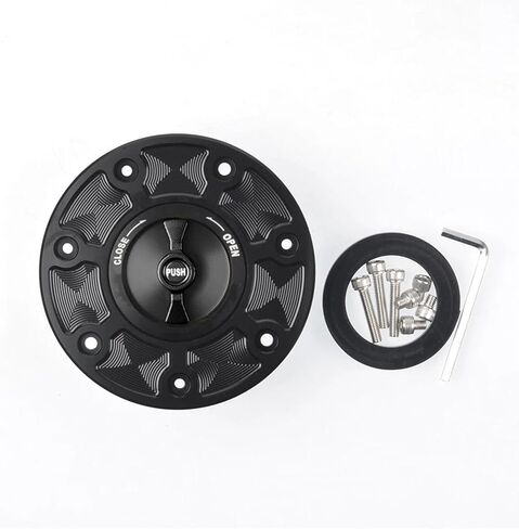 Fit for Gas Fuel Tank Cap Fit for K-tm RC125 RC200 RC390 Fit for Duke Duke125 Duke200 Duke390 Oil Tank Cover(Black Orange) in Saudi Arabia