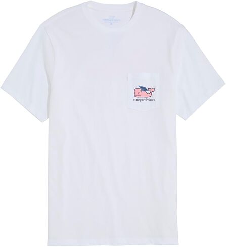تي شيرت Vineyard Vines للرجال من فئة 2026 بأكمام قصيرة وجيب in Kuwait