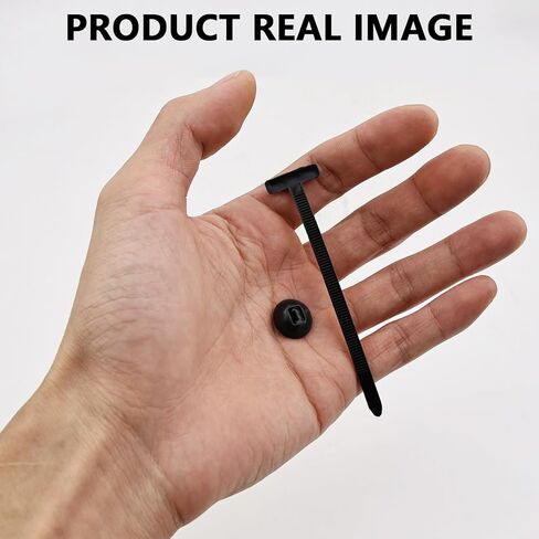 Nylon Universal Cable Tie Buckle for Car Repair, 20PCS Self-Locking Zip Tie Clips, Snap-Fit Automotive Fasteners for Bumper Fender Panel Quick Fix in Kuwait