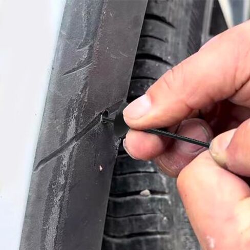 YuCool 30 قطعة من مشبك ربط الكابل العالمي من النايلون، مشابك سحاب للسيارات، أربطة بسحاب على شكل حرف T، دبوس دفع برشام بلاستيكي للسيارات، مشابك سحاب للسيارات، مثبتات أربطة بسحاب in Kuwait
