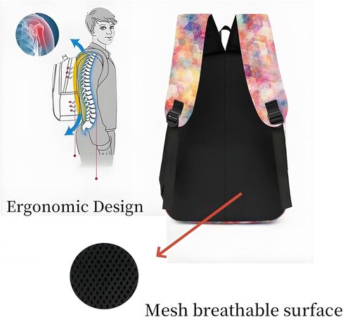 simple portable backpack, student backpack, outdoor leisure bag, computer bag (52xhei) in Saudi Arabia